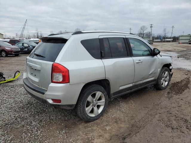 1C4NJDBB0CD683615 - 2012 JEEP COMPASS SPORT SILVER photo 3