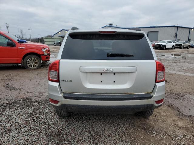 1C4NJDBB0CD683615 - 2012 JEEP COMPASS SPORT SILVER photo 6