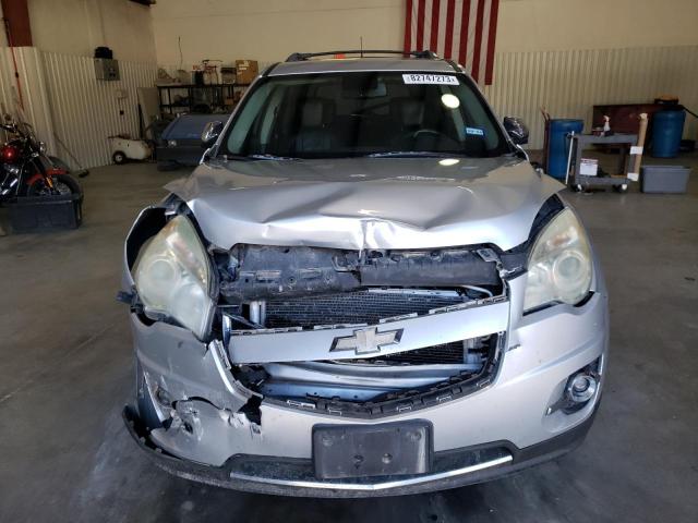 2CNFLFE54B6240876 - 2011 CHEVROLET EQUINOX LTZ SILVER photo 5