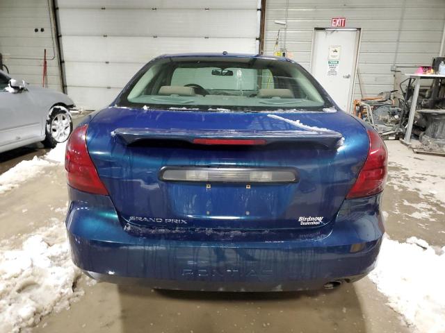 2G2WP552361290118 - 2006 PONTIAC GRAND PRIX BLUE photo 6