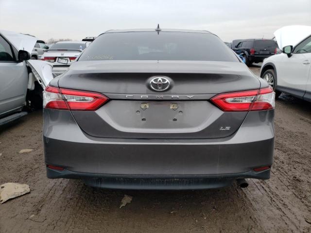 4T1C11AK7LU992081 - 2020 TOYOTA CAMRY LE GRAY photo 6