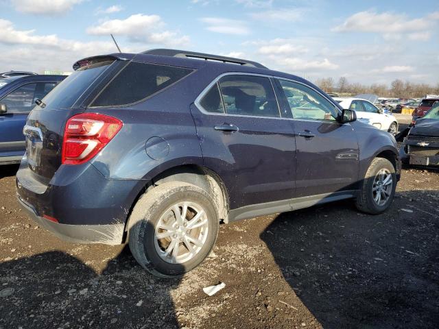 2GNALCEK2H1523843 - 2017 CHEVROLET EQUINOX LT BLUE photo 3