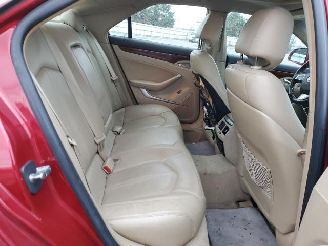 1G6DJ577880196265 - 2008 CADILLAC CTS BURGUNDY photo 10