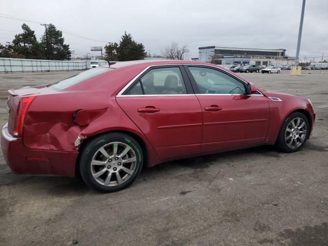 1G6DJ577880196265 - 2008 CADILLAC CTS BURGUNDY photo 3