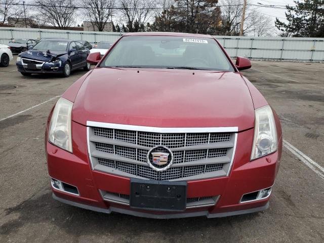 1G6DJ577880196265 - 2008 CADILLAC CTS BURGUNDY photo 5