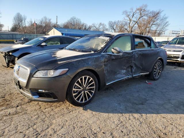 1LN6L9SP7H5630902 - 2017 LINCOLN CONTINENTA SELECT GRAY photo 1