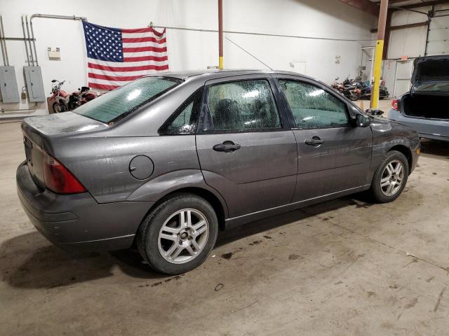 1FAFP34N87W104536 - 2007 FORD FOCUS ZX4 GRAY photo 3