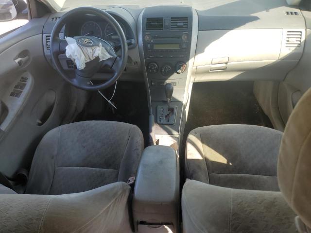 JTDBL40EX99086106 - 2009 TOYOTA COROLLA BASE Gümüş fotoğraf 8