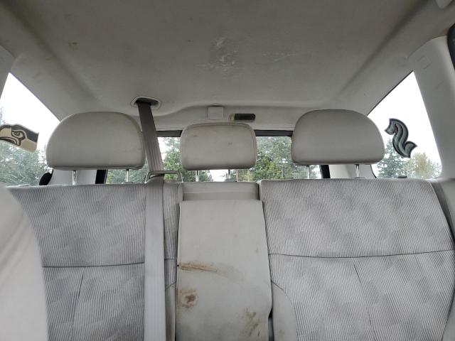 JF2SH6CC8AH736862 - 2010 SUBARU FORESTER 2.5X PREMIUM WHITE photo 10