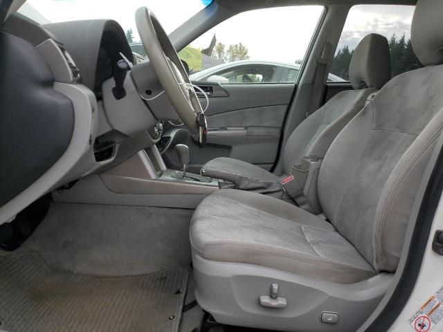 JF2SH6CC8AH736862 - 2010 SUBARU FORESTER 2.5X PREMIUM WHITE photo 7