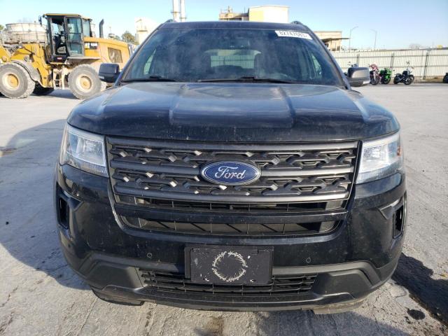 1FM5K8D81JGA25329 - 2018 FORD EXPLORER XLT BLACK photo 5