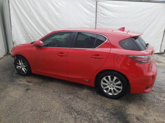 JTHKD5BH6E2176879 - 2014 LEXUS CT 200 RED photo 2