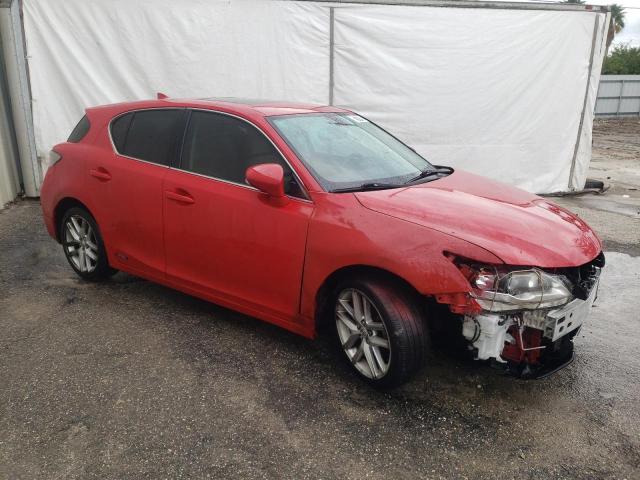 JTHKD5BH6E2176879 - 2014 LEXUS CT 200 RED photo 4