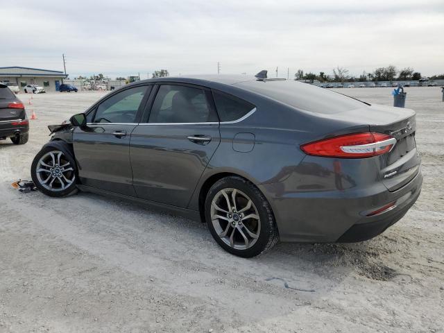 3FA6P0CD0LR126325 - 2020 FORD FUSION SEL GRAY photo 2