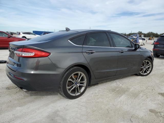 3FA6P0CD0LR126325 - 2020 FORD FUSION SEL GRAY photo 3