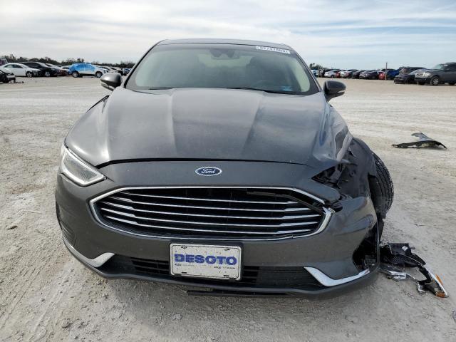 3FA6P0CD0LR126325 - 2020 FORD FUSION SEL GRAY photo 5