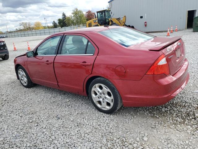 3FAHP0HA4AR348435 - 2010 FORD FUSION SE BURGUNDY photo 2