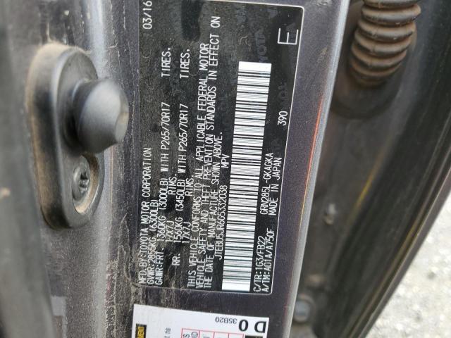 JTEBU5JR6G5332038 - 2016 TOYOTA 4RUNNER SR5/SR5 PREMIUM 石墨色 照片 13