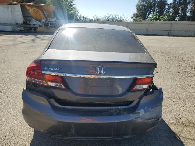 19XFB2F57FE270037 - 2015 HONDA CIVIC LX CHARCOAL photo 6