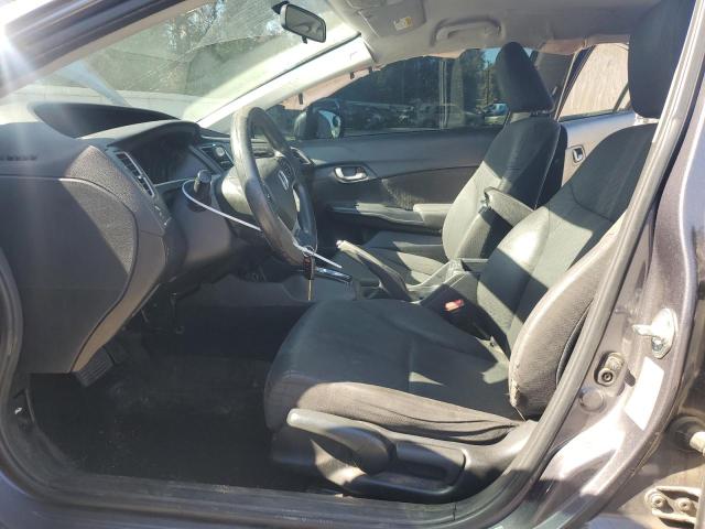 19XFB2F57FE270037 - 2015 HONDA CIVIC LX CHARCOAL photo 7
