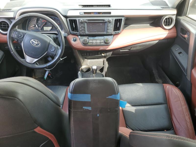 2T3YFREV9DW027628 - 2013 TOYOTA RAV4 LIMITED WHITE photo 8