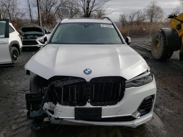 5UXCW2C00M9D87039 - 2021 BMW X7 XDRIVE40I WHITE photo 5