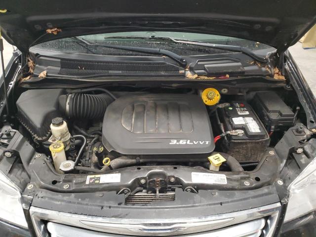 2C4RC1CGXGR285688 - 2016 CHRYSLER TOWN & COU TOURING L BLACK photo 12