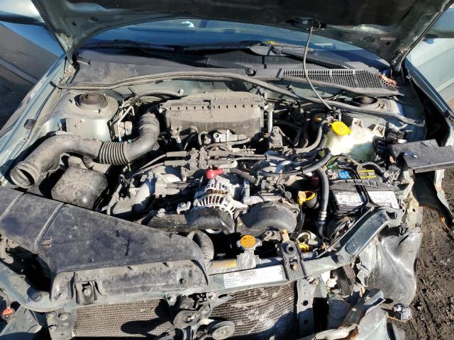 4S3BE635237211684 - 2003 SUBARU LEGACY L GREEN photo 11