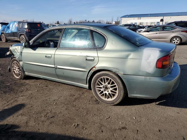 4S3BE635237211684 - 2003 SUBARU LEGACY L GREEN photo 2