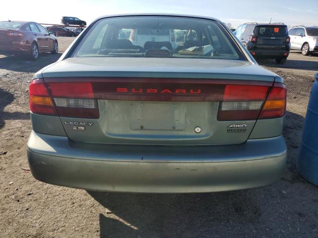 4S3BE635237211684 - 2003 SUBARU LEGACY L GREEN photo 6