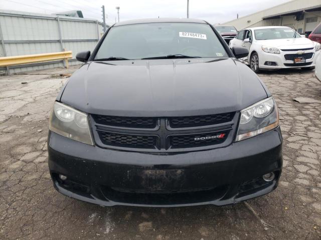 1C3CDZCG7DN657017 - 2013 DODGE AVENGER SXT BLACK photo 5