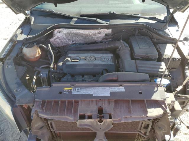 WVGAV7AX8DW548868 - 2013 VOLKSWAGEN TIGUAN S შავი ფოტო 12