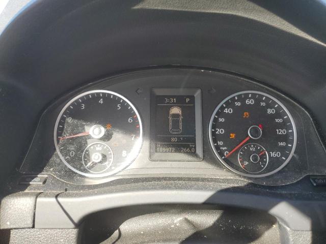 WVGAV7AX8DW548868 - 2013 VOLKSWAGEN TIGUAN S შავი ფოტო 9