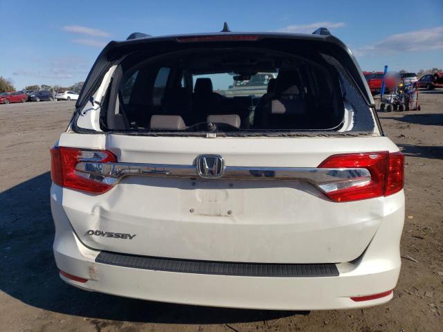 5FNRL6H75KB009543 - 2019 HONDA ODYSSEY EXL Blanc photo 6
