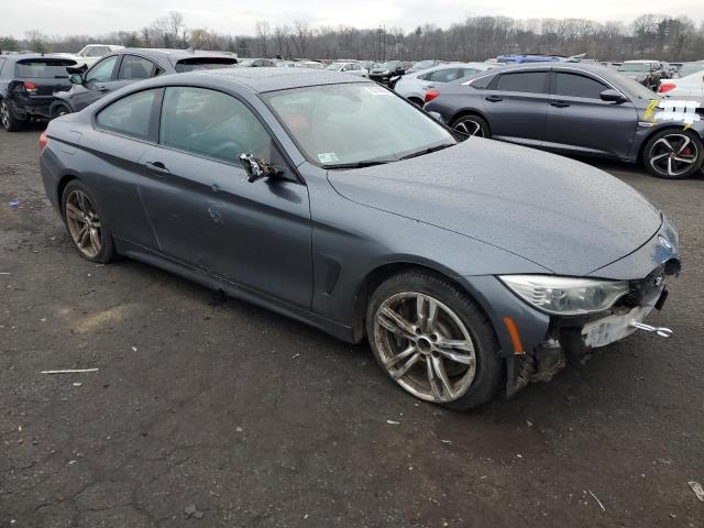 WBA3R5C59EK186203 - 2014 BMW 435 XI GRAY photo 4