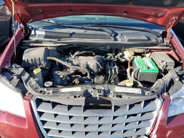 2A4RR2D10AR416739 - 2010 CHRYSLER TOWN & COU LX BURGUNDY photo 12