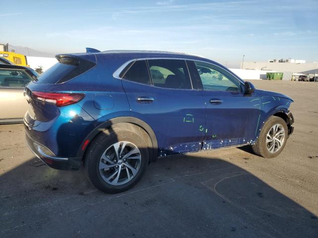 LRBFZPR47ND067434 - 2022 BUICK ENVISION ESSENCE Կապույտ լուսանկար 3