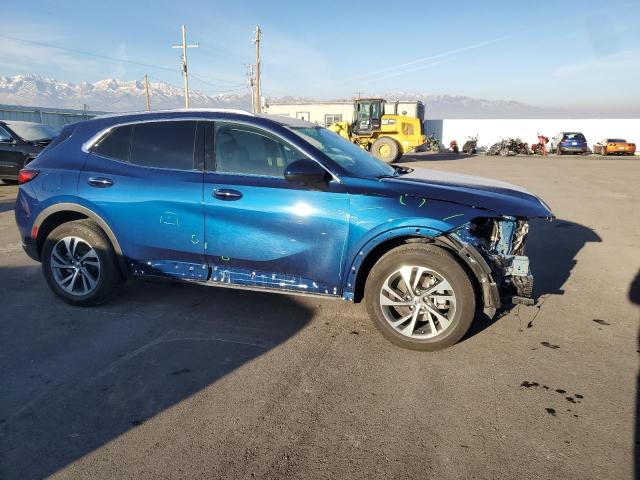 LRBFZPR47ND067434 - 2022 BUICK ENVISION ESSENCE Կապույտ լուսանկար 4