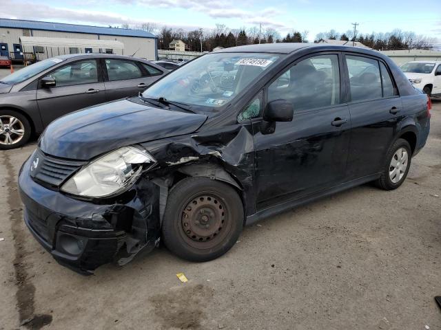 3N1CC11EX9L440069 - 2009 NISSAN VERSA S BLACK photo 1