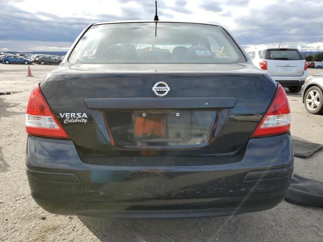 3N1CC11EX9L440069 - 2009 NISSAN VERSA S BLACK photo 6