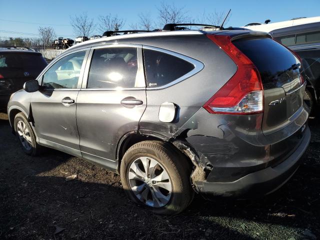 2HKRM4H5XCH624575 - 2012 HONDA CR-V EX GRAY photo 2