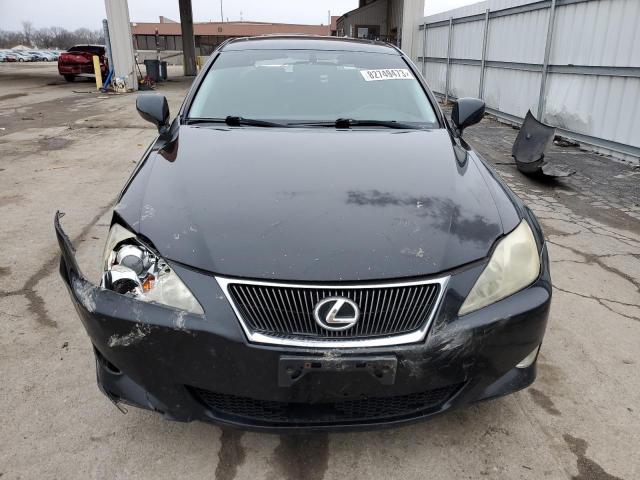 JTHCK262285024230 - 2008 LEXUS IS 250 BLACK photo 5