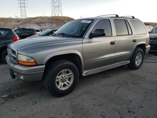 1B4HS28NX1F534353 - 2001 DODGE DURANGO GRAY photo 1