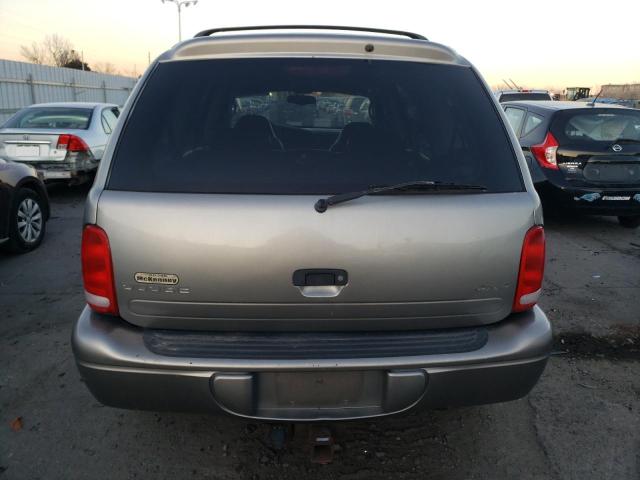 1B4HS28NX1F534353 - 2001 DODGE DURANGO GRAY photo 6