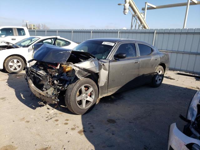 2B3KA43G88H315398 - 2008 DODGE CHARGER GRAY photo 1