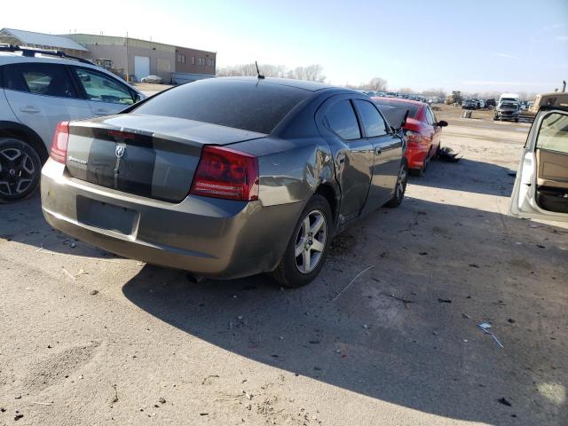 2B3KA43G88H315398 - 2008 DODGE CHARGER GRAY photo 3