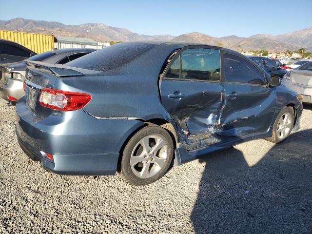 5YFBU4EE0DP116559 - 2013 TOYOTA COROLLA BASE Niebieski zdjęcie 3