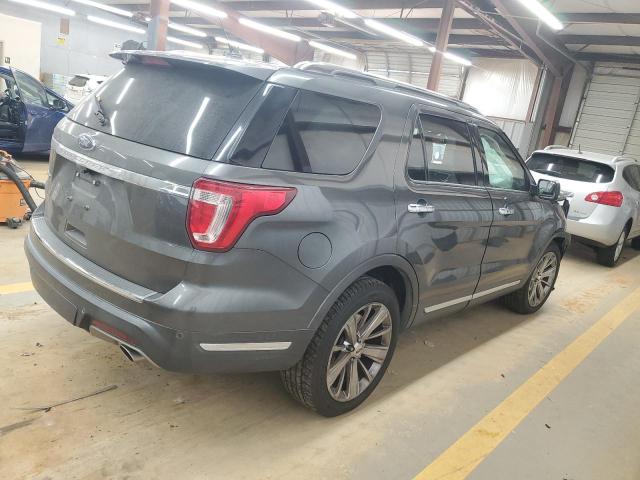 1FM5K7F84KGA11157 - 2019 FORD EXPLORER LIMITED رمادي صورة 3