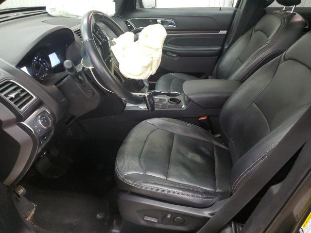 1FM5K7F84KGA11157 - 2019 FORD EXPLORER LIMITED رمادي صورة 7