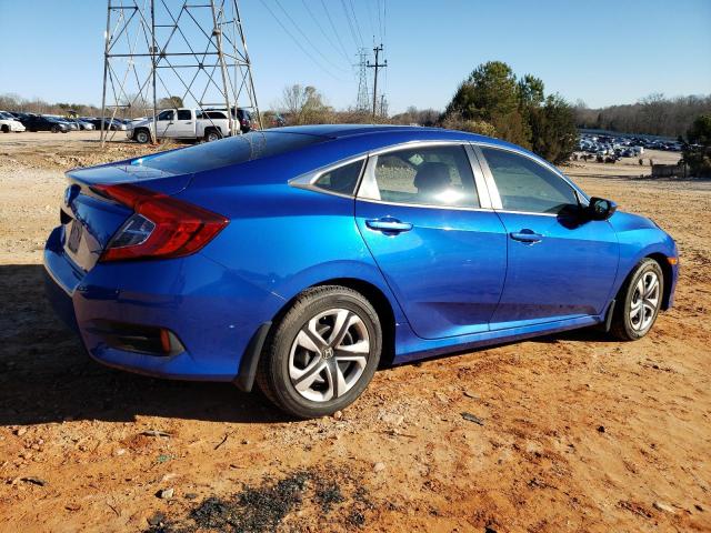 2HGFC2F57JH577347 - 2018 HONDA CIVIC LX BLUE photo 3